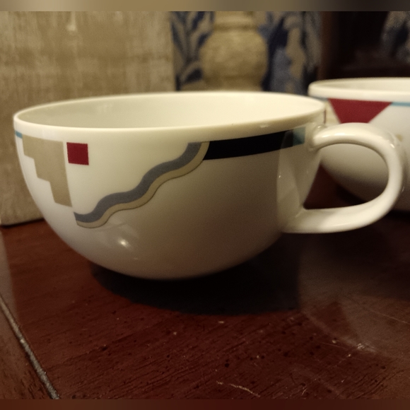1980s Studio Nova Attitudes Tea, Coffee, Espresso, Cappuccino Art Deco Revival - Picture 5 of 11